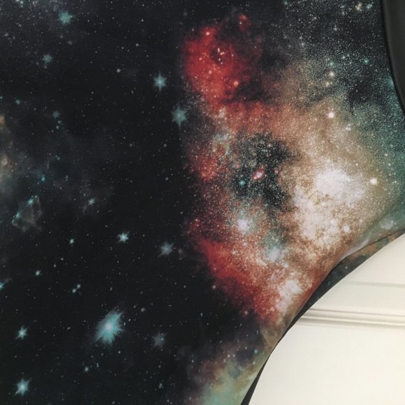 Space galaxy supernova twirl skater circle skirt - Picture 2 of 3